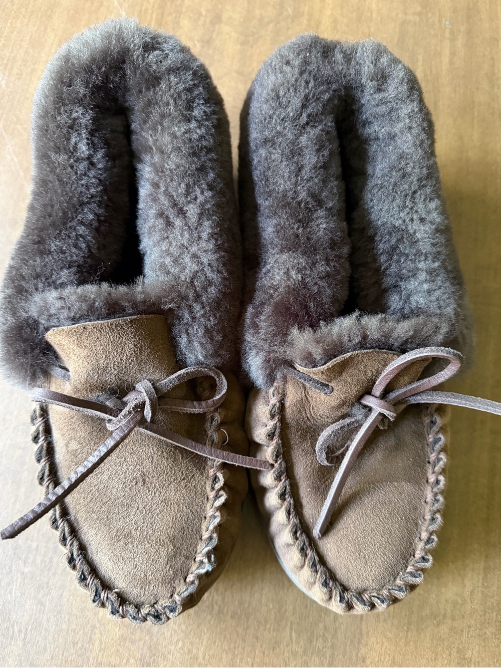 Ll bean women’s slippers chocolate brown
